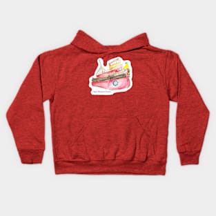 George the Duckling Kids Hoodie